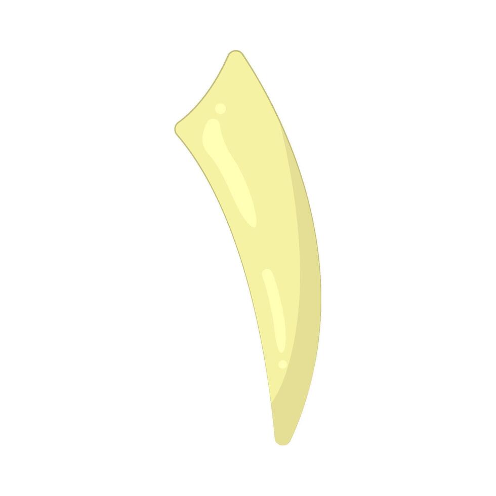 Illustration of Arabic number 1 vector