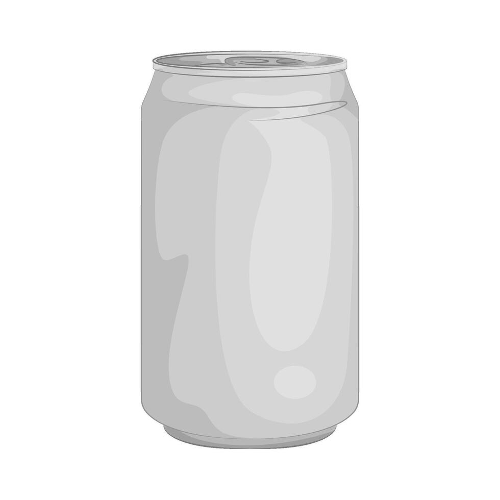 Illustration of soda can vector