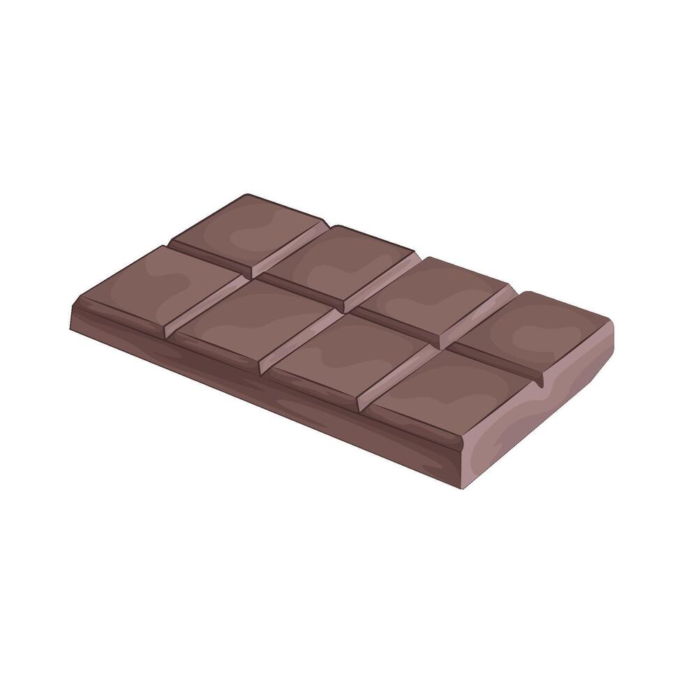 Illustration of chocolate bar vector