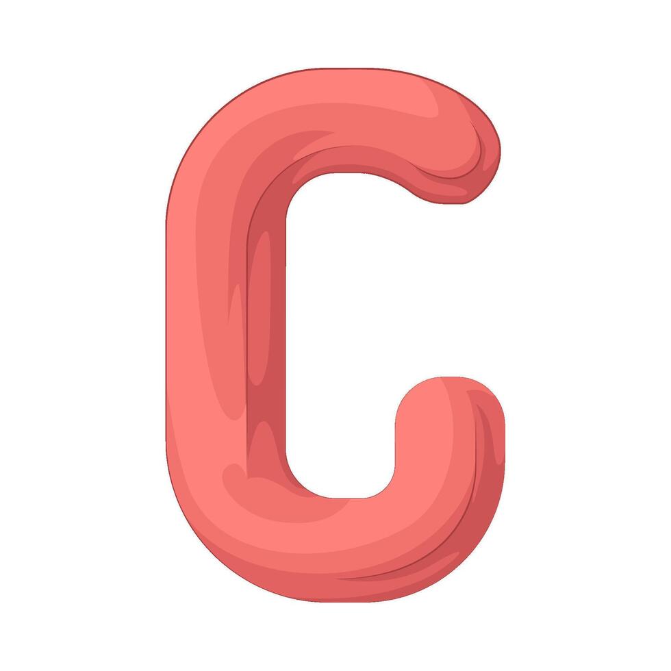 letter C illustration vector