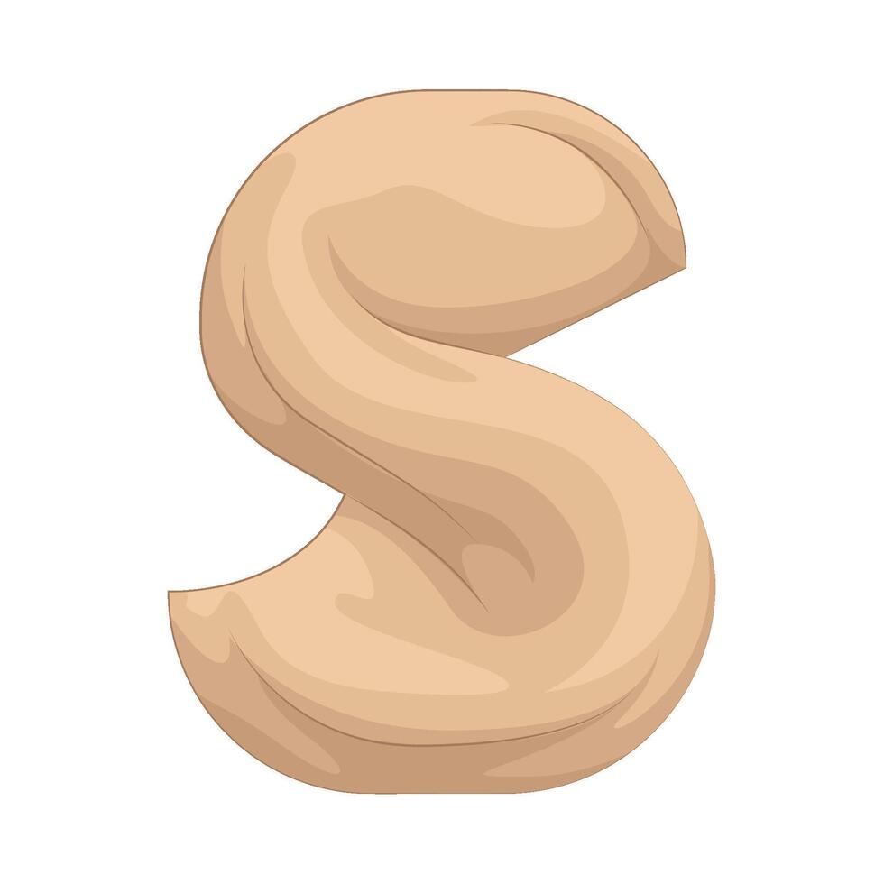 letter S illustration vector