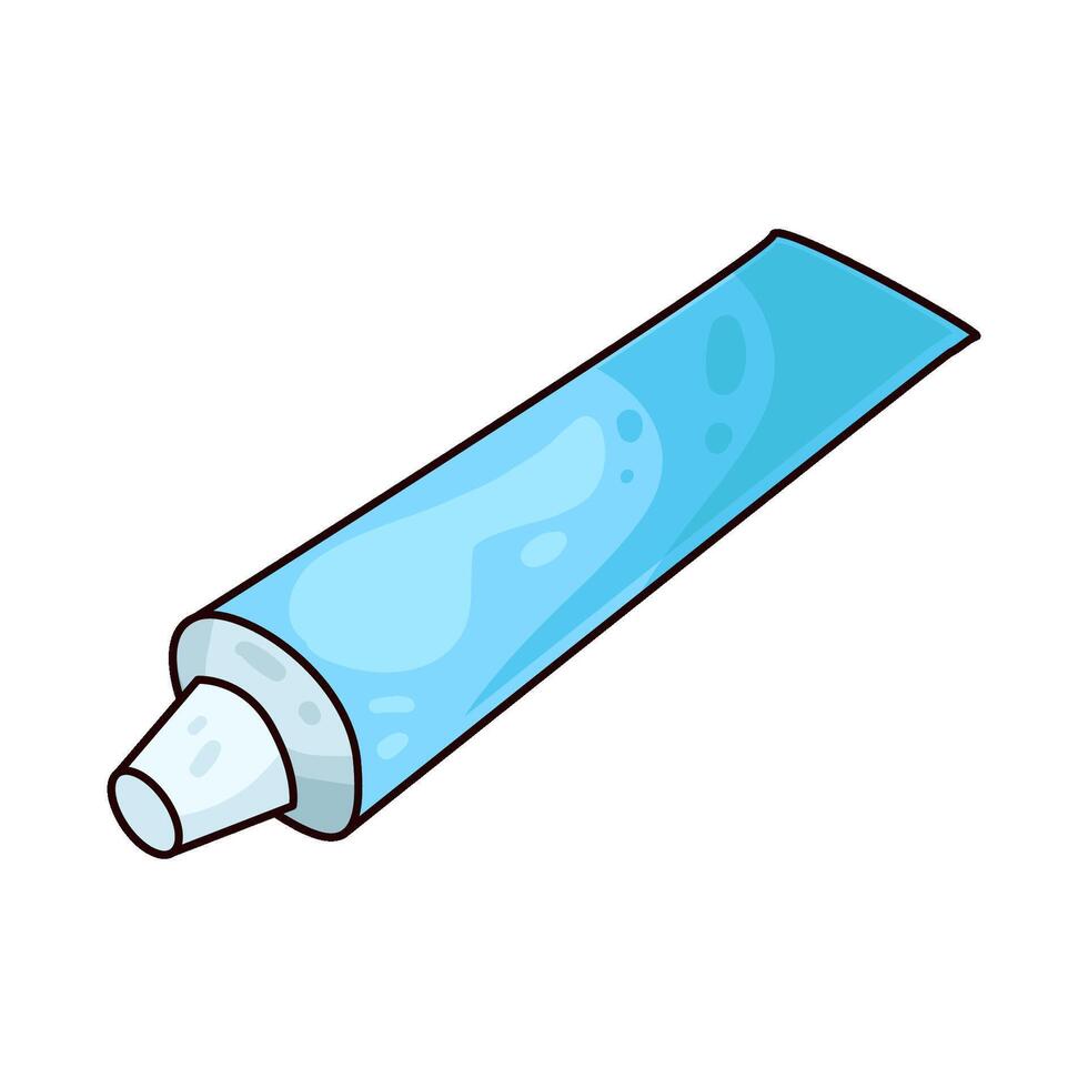 Illustration of toothpaste vector