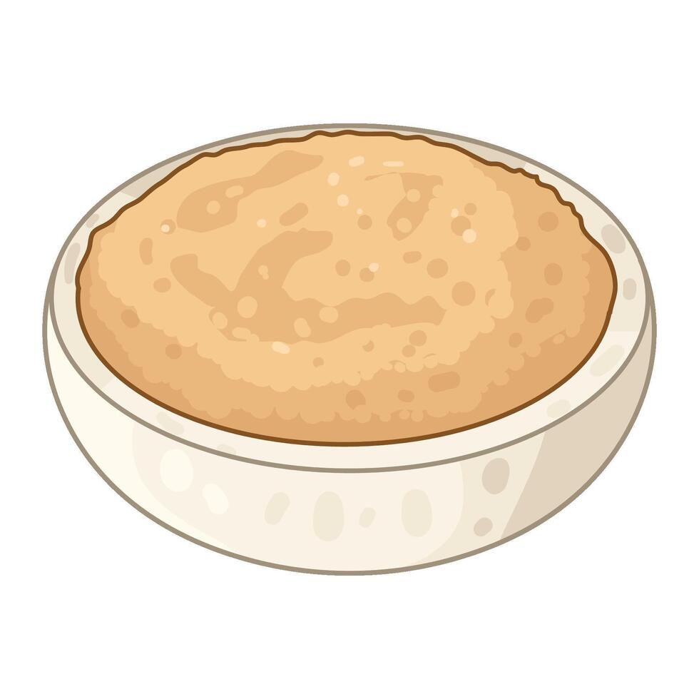 Illustration of porridge vector