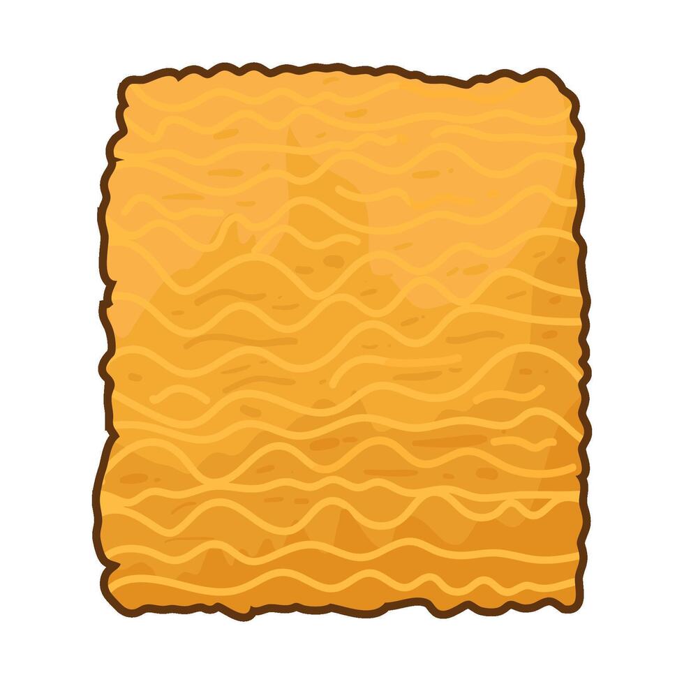 Illustration of noodle vector
