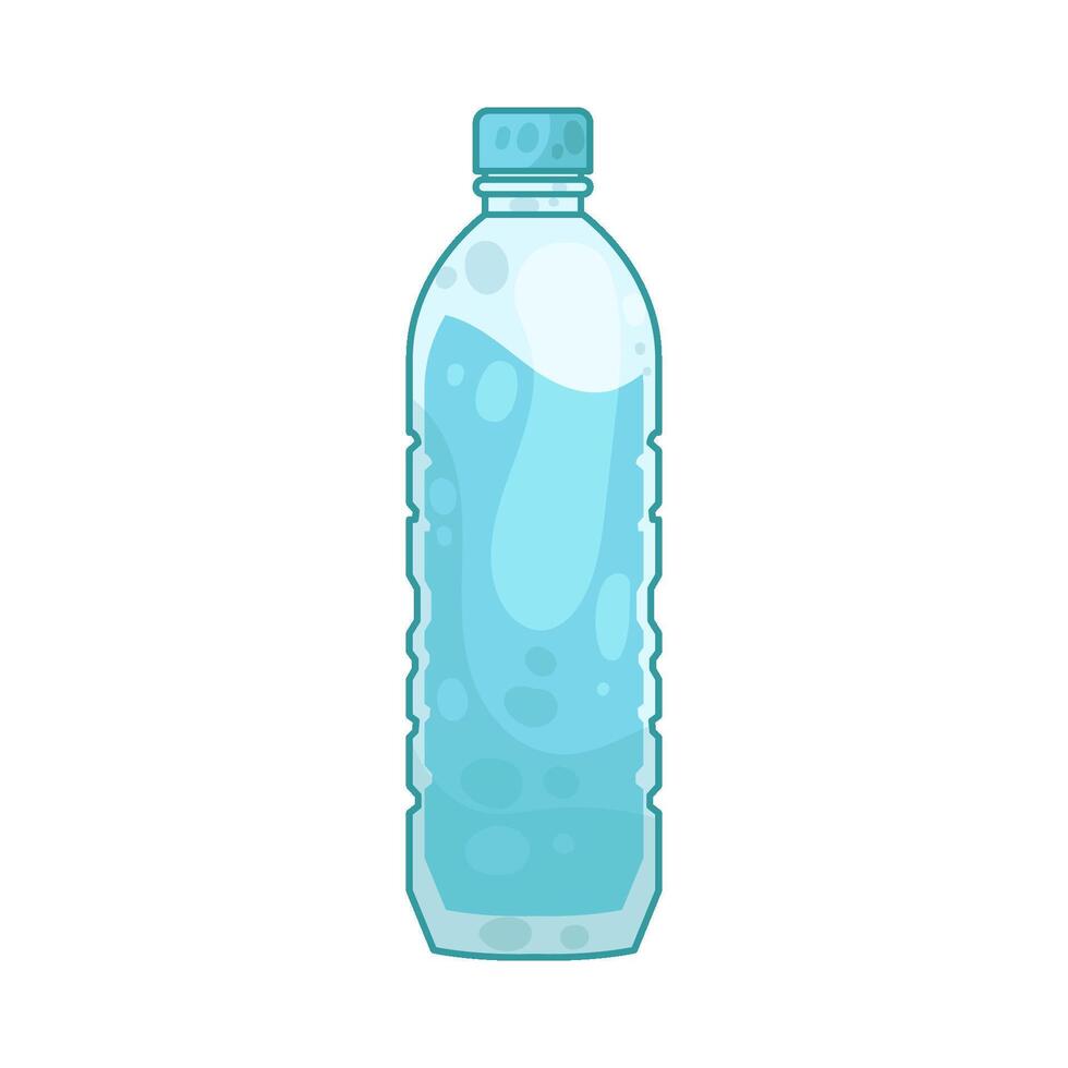 Illustration of water bottle vector