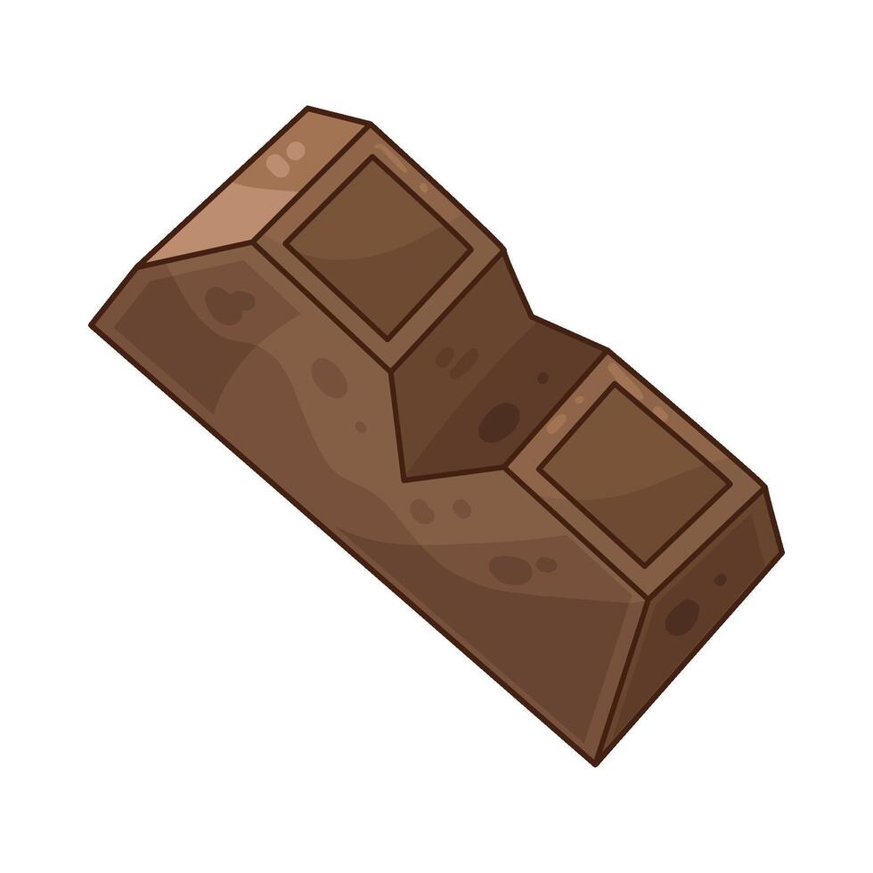 Illustration of chocolate bar vector