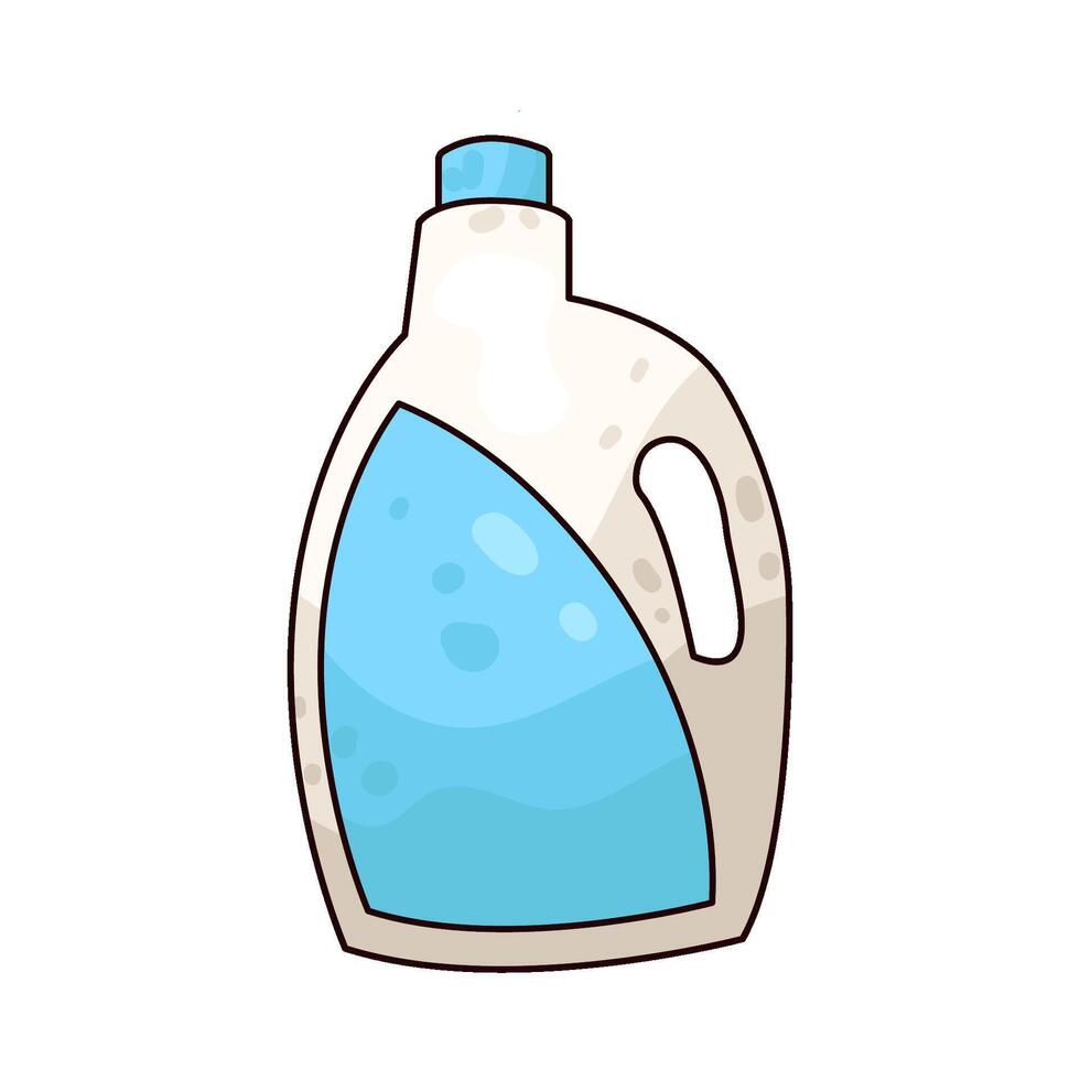 Illustration of detergent vector