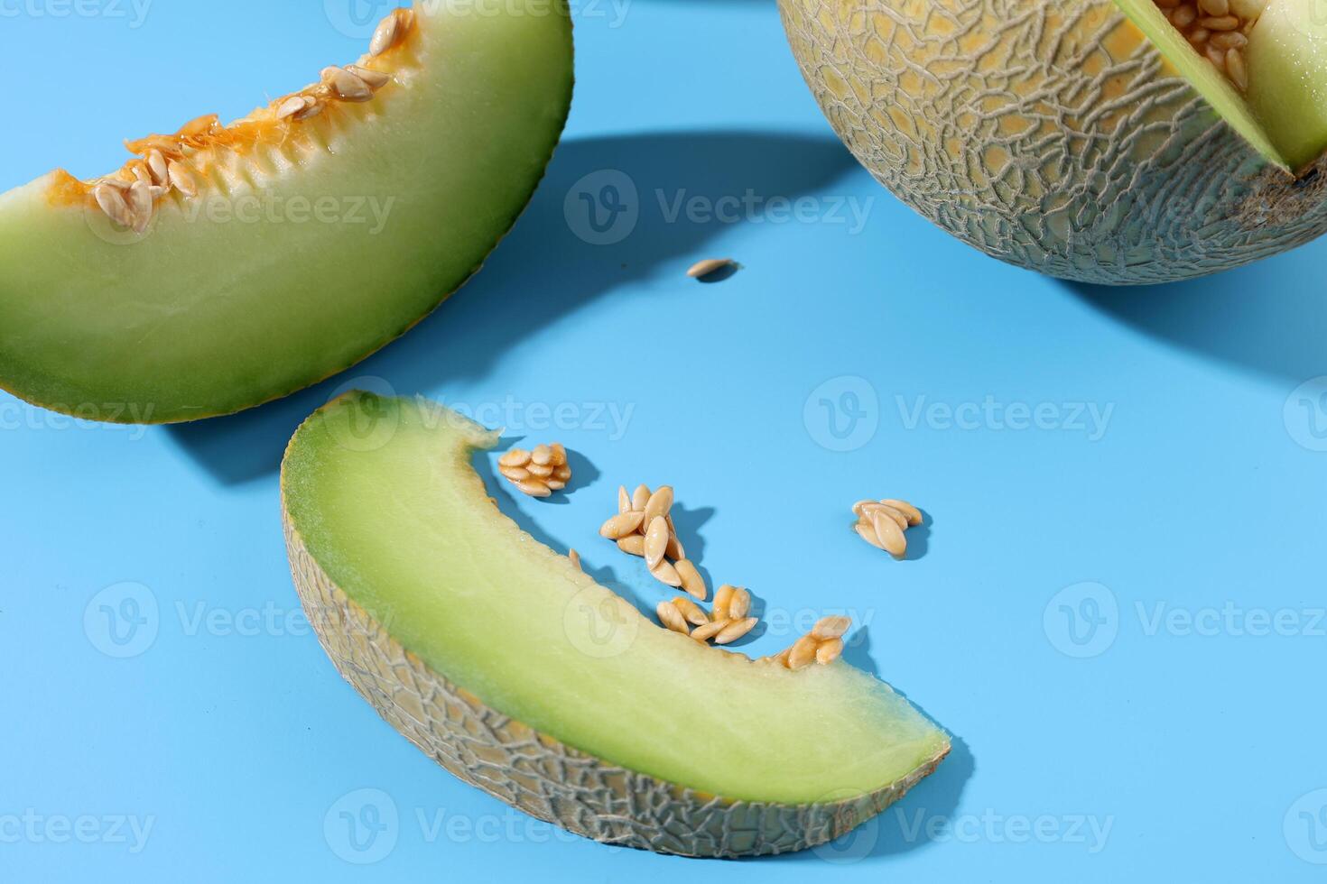 Sliced Fresh Melon photo