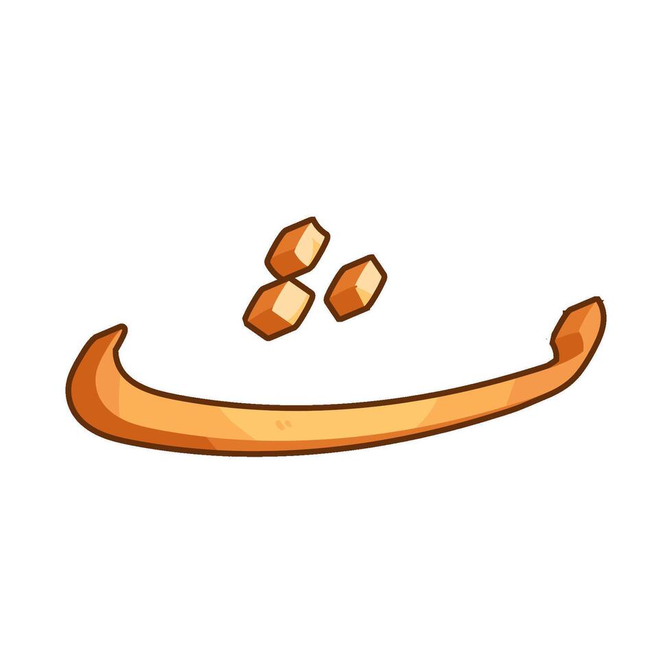 Illustration of Arabic letter thaa vector