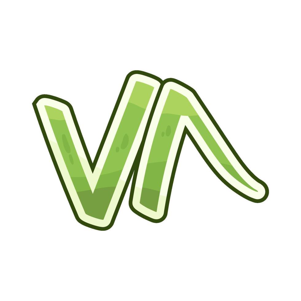 Illustration of Arabic number 78 vector
