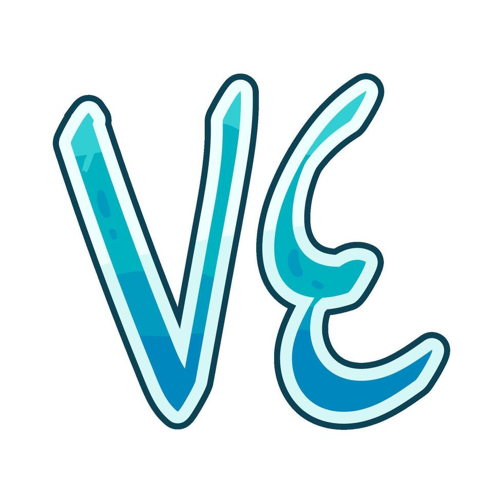 Illustration of Arabic number 74 vector