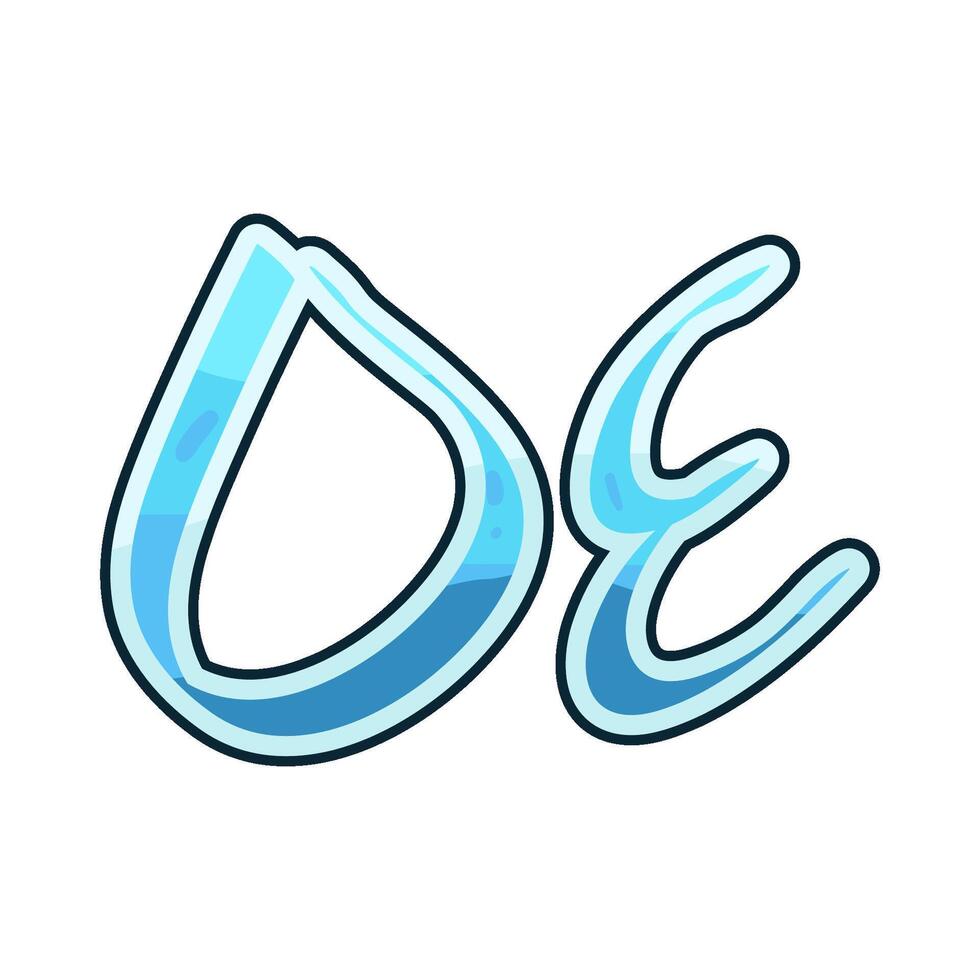Illustration of Arabic number 54 vector