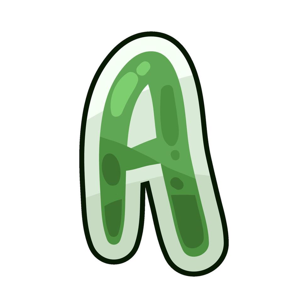 letter A illustration vector