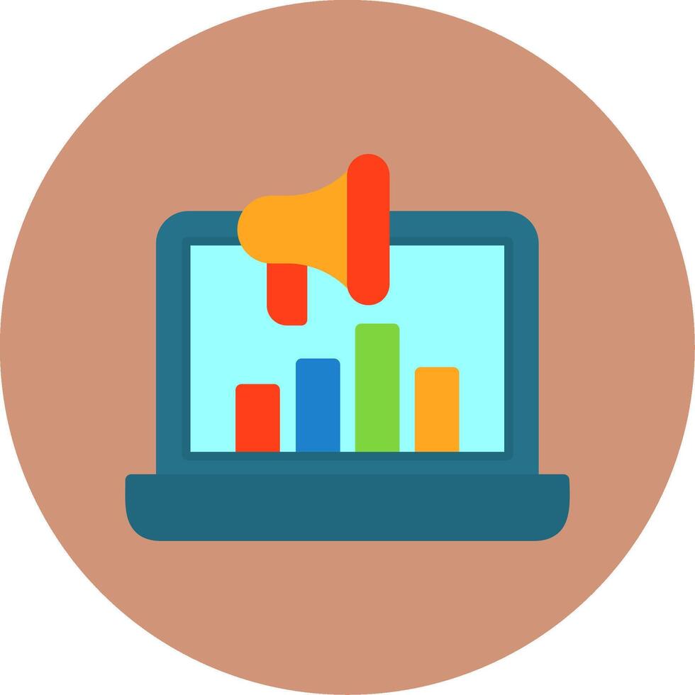 Average Position Flat Multi Color Icon vector