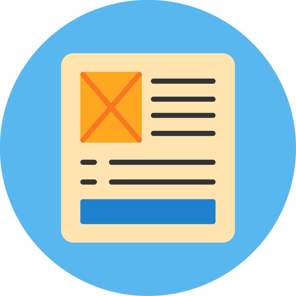 latente semántico índice plano multi color icono vector