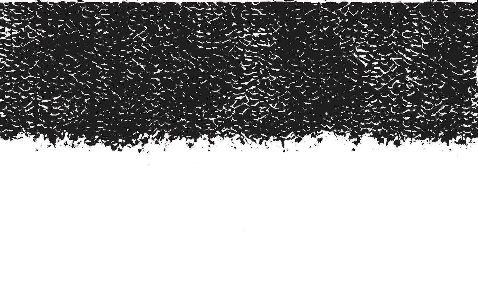 A black and white drawing of a brush monochrome abstract grunge texture grainy distressed and damaged vector