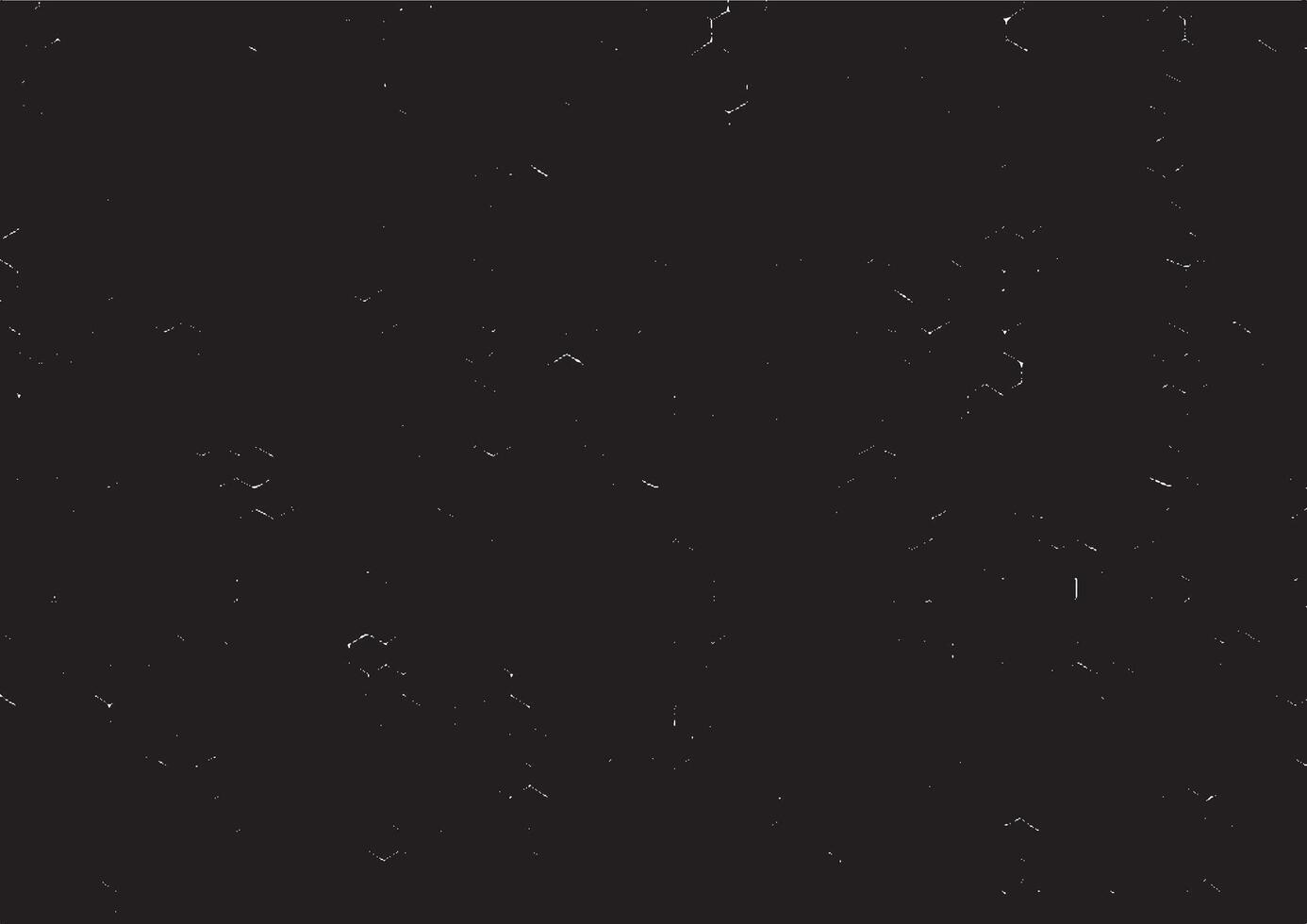 An abstract, distressed monochrome design with a black background and white dots, reminiscent of the night sky vector