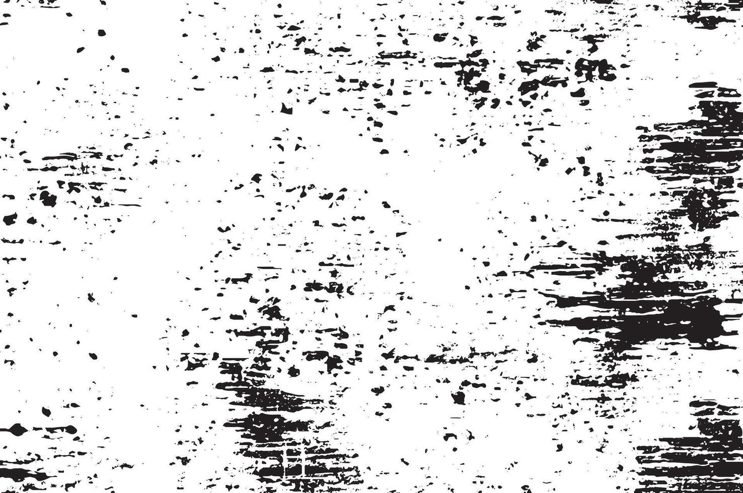 Black and white grunge texture background vector