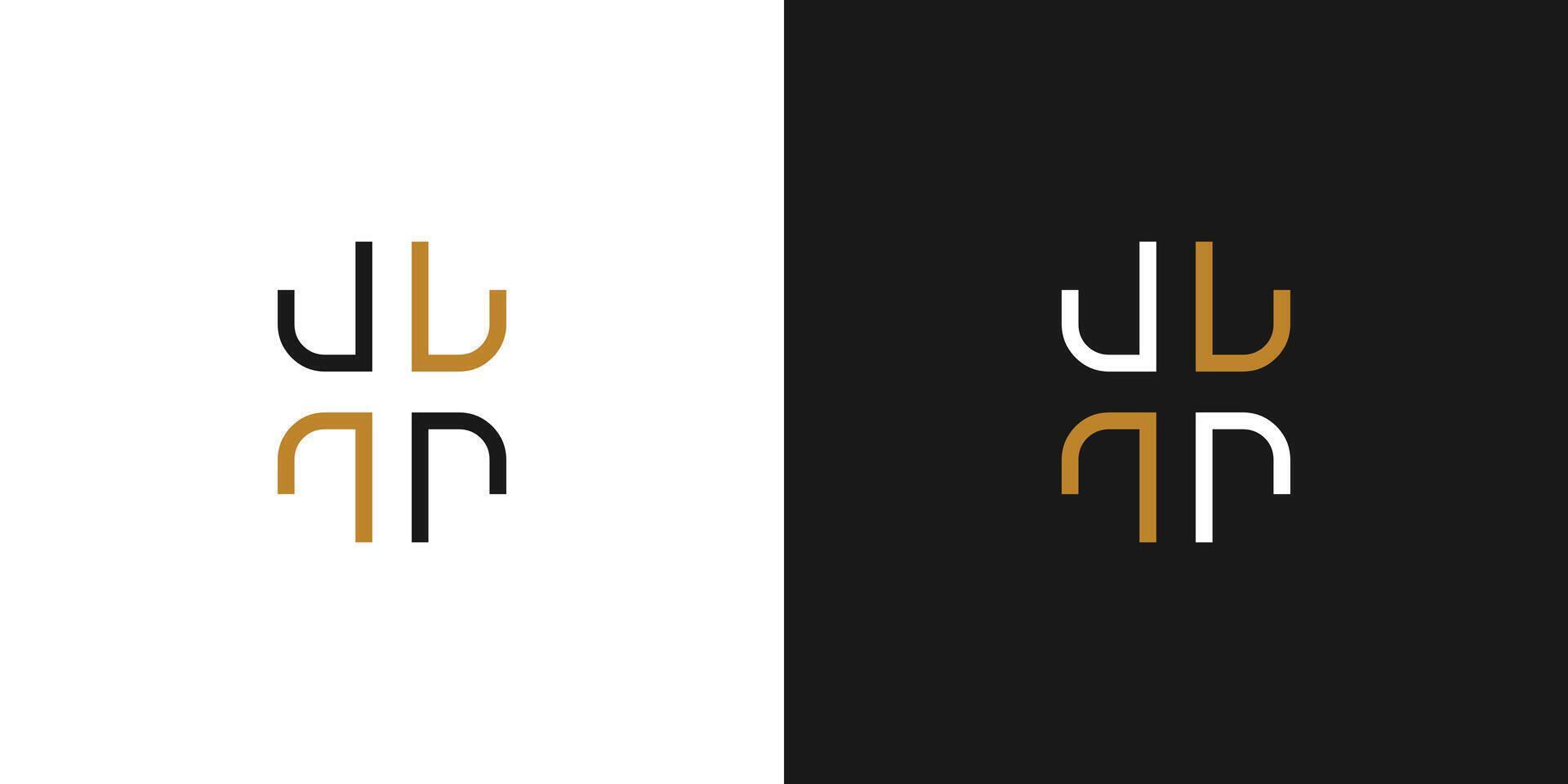 Modern and unique KK logo design vector