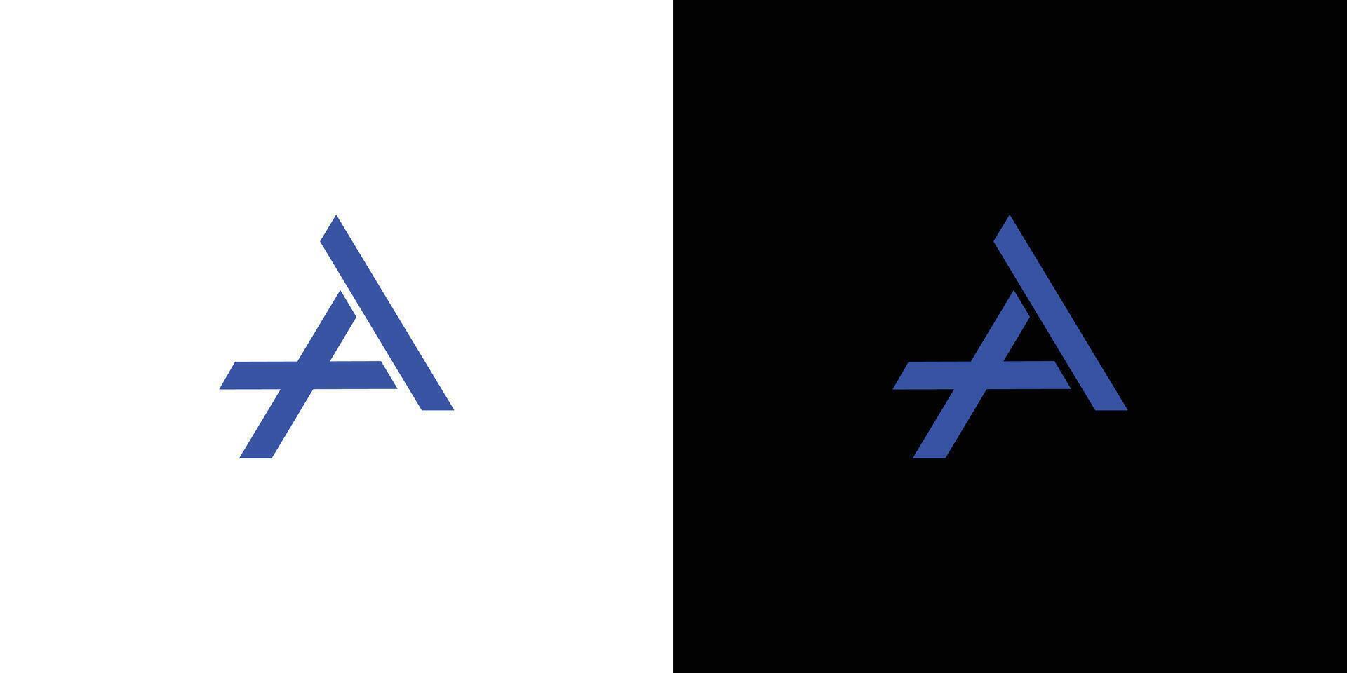 Modern and unique A logo design vector