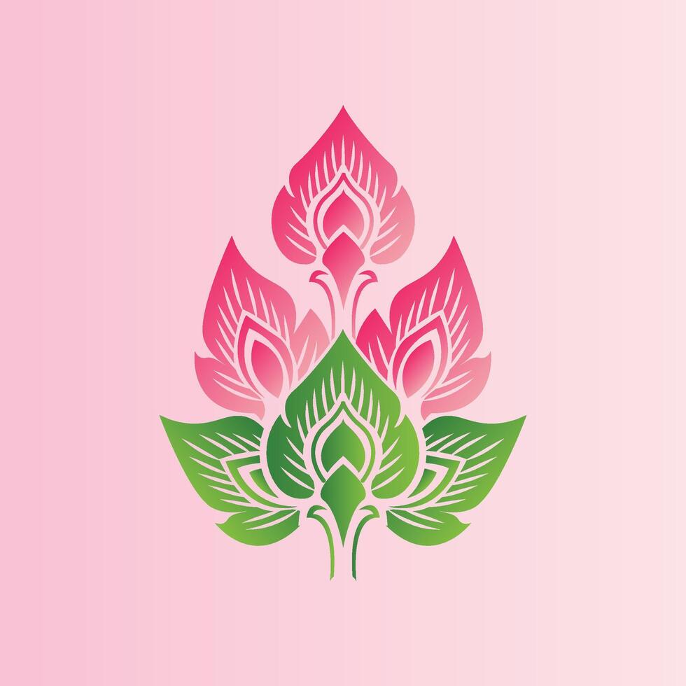 Lotus Creative Style vector