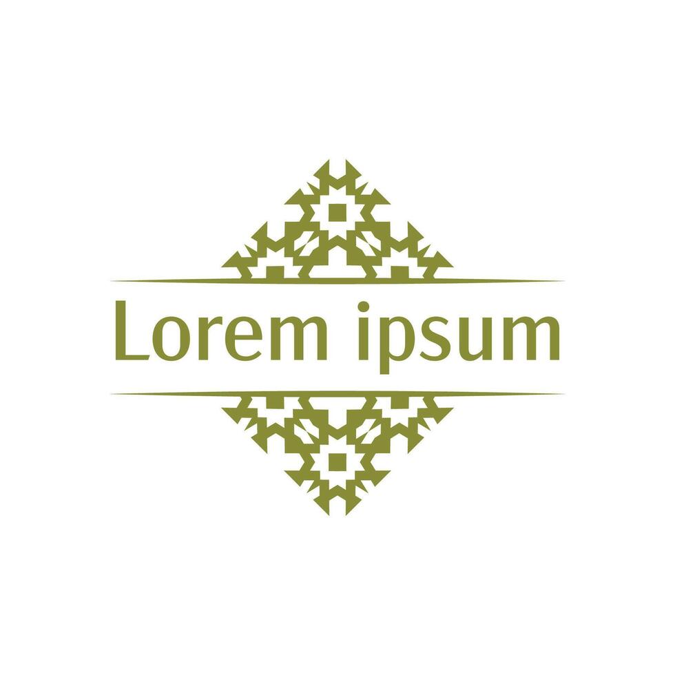 Intricate Cross Design with Floral Details Ideal for jewelry branding vector