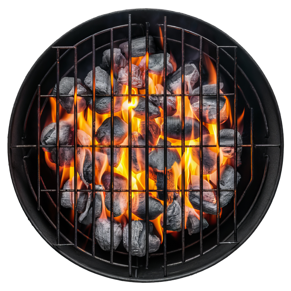 barbecue grill isolated on transparent background png