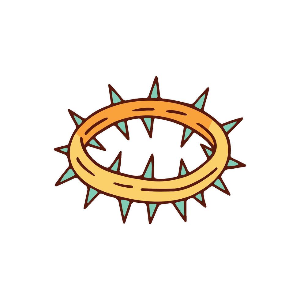 Illustration of Crown thorns vector