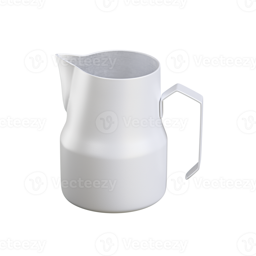 Mug stainless white color transparent background png