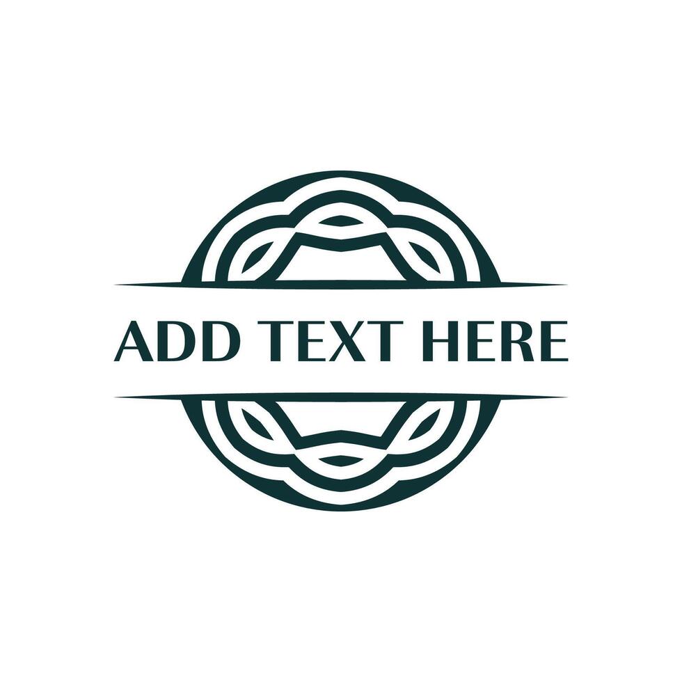 Retro inspired badge template ideal for cafes and restaurants vector
