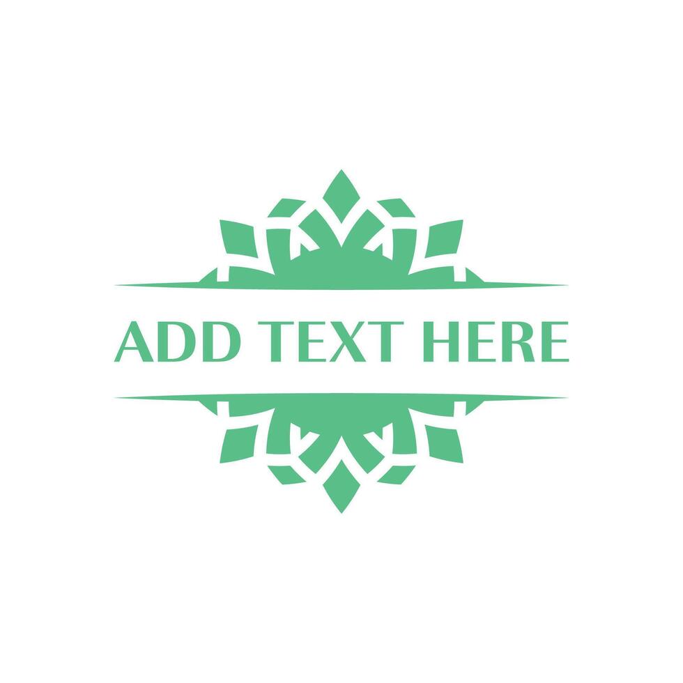 Clean and modern circle logo design great for tech companies and digital platforms vector