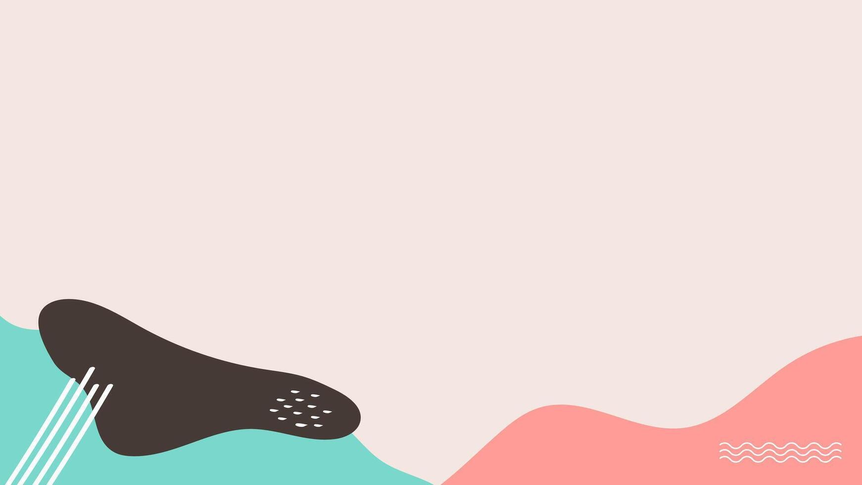 Minimalist memphis backgrounds with copy space for text vector