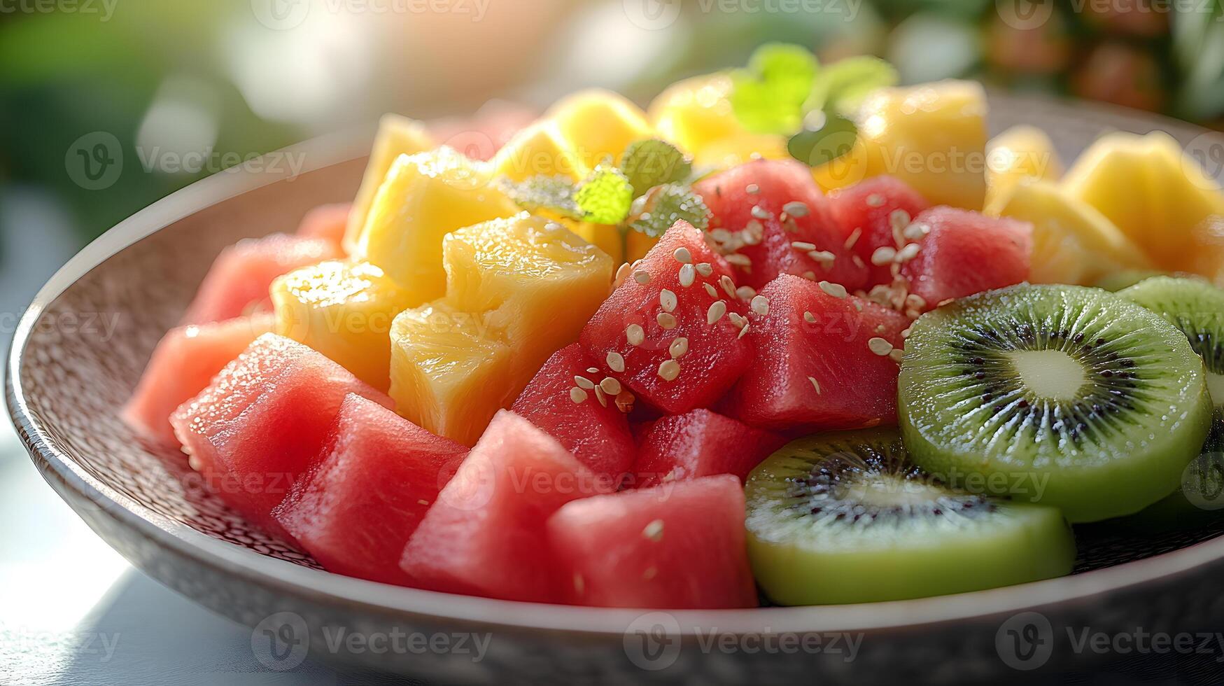 Healthy breakfast is very important because it keeps you energized all the day. This image can be used in advertisements or on social media to promote healthy and balanced diet in your daily life. photo