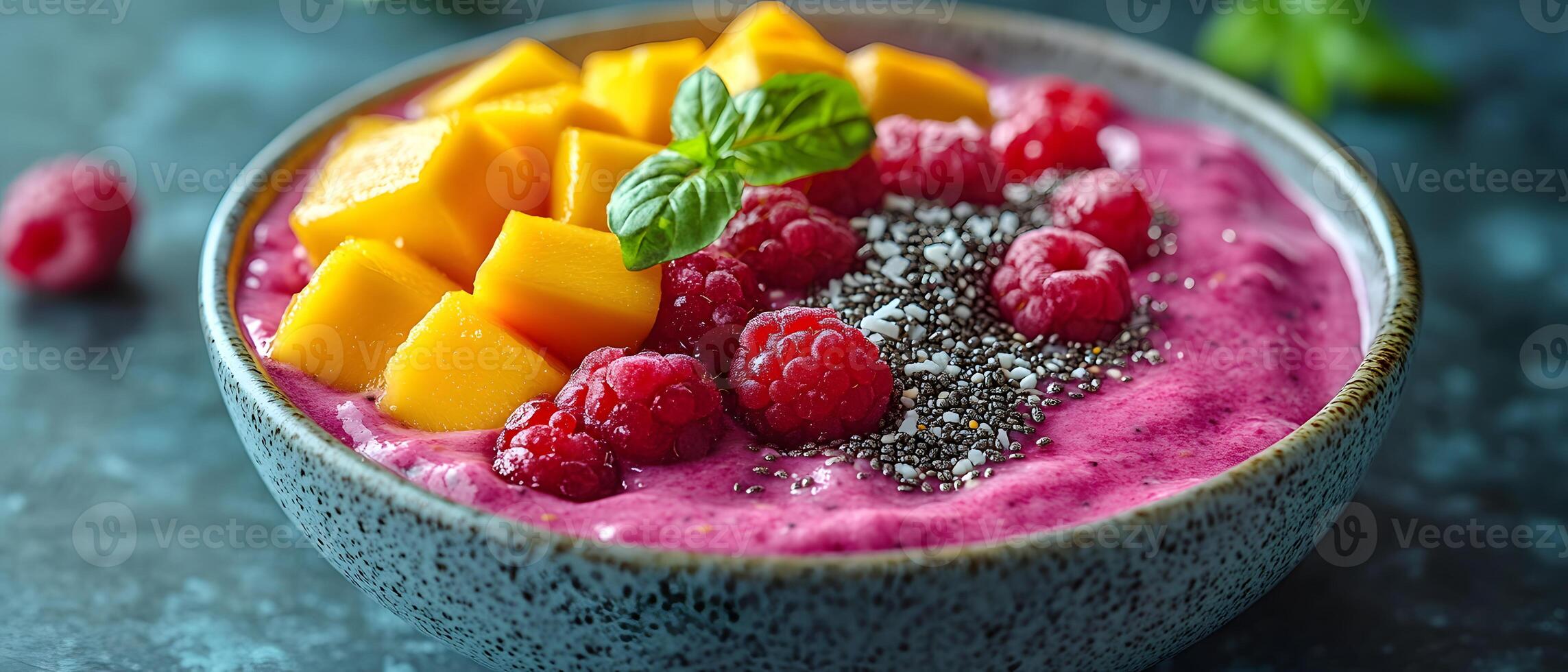 Healthy breakfast is very important because it keeps you energized all the day. This image can be used in advertisements or on social media to promote healthy and balanced diet in your daily life. photo