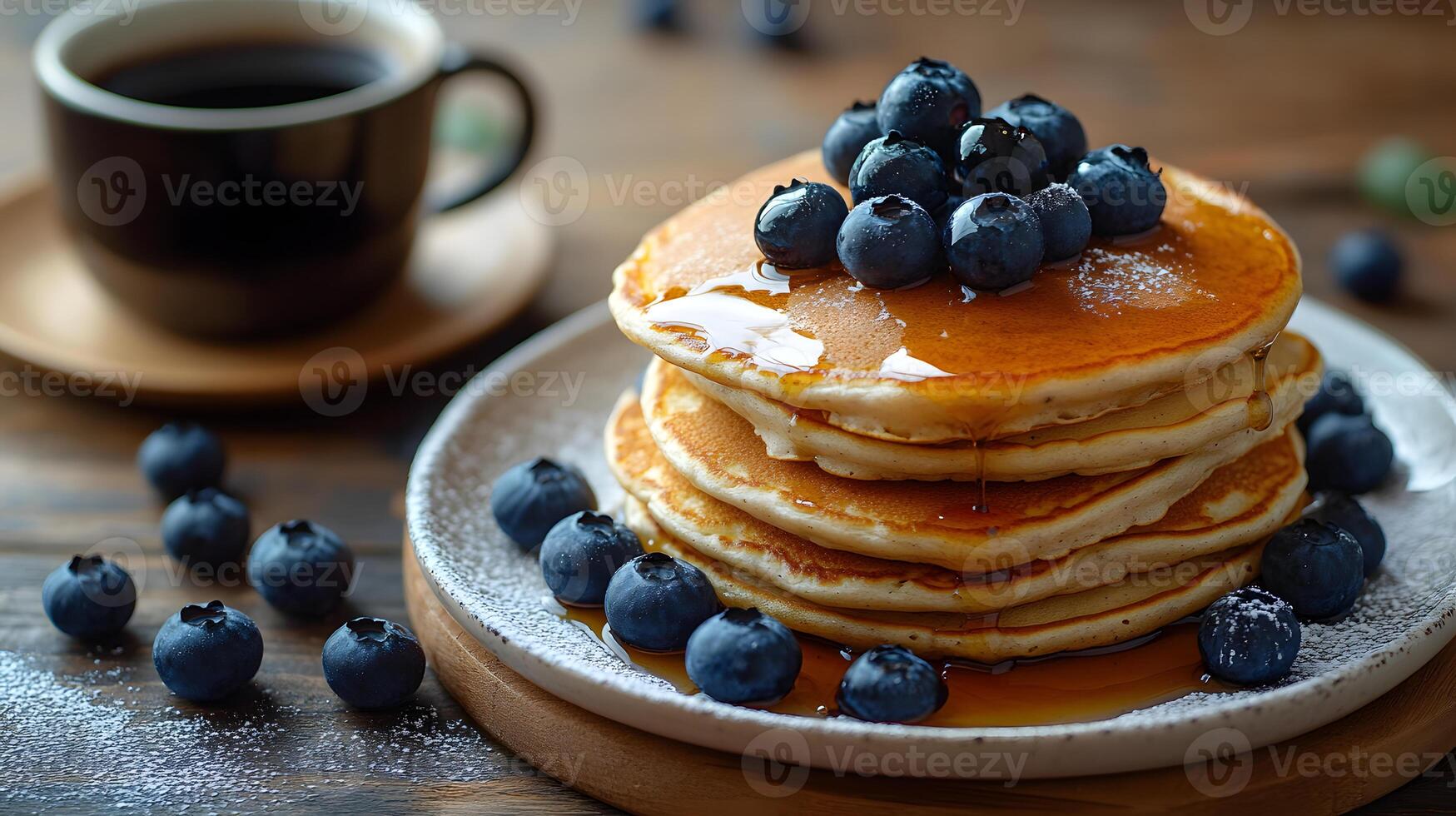 Healthy breakfast is very important because it keeps you energized all the day. This image can be used in advertisements or on social media to promote healthy and balanced diet in your daily life. photo