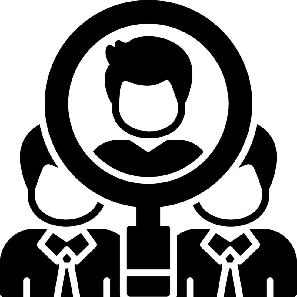 Recruitment Icon Design Symbol vector