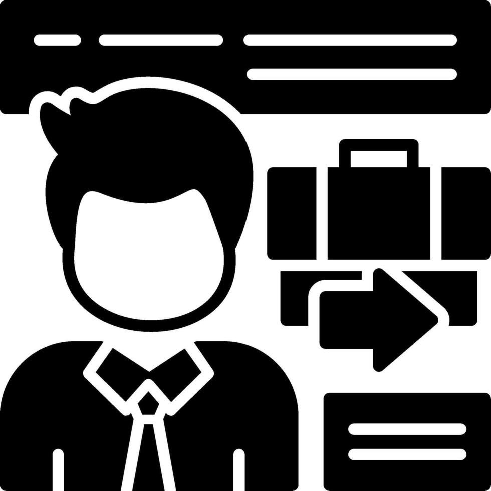 Recruitment Icon Design Symbol vector