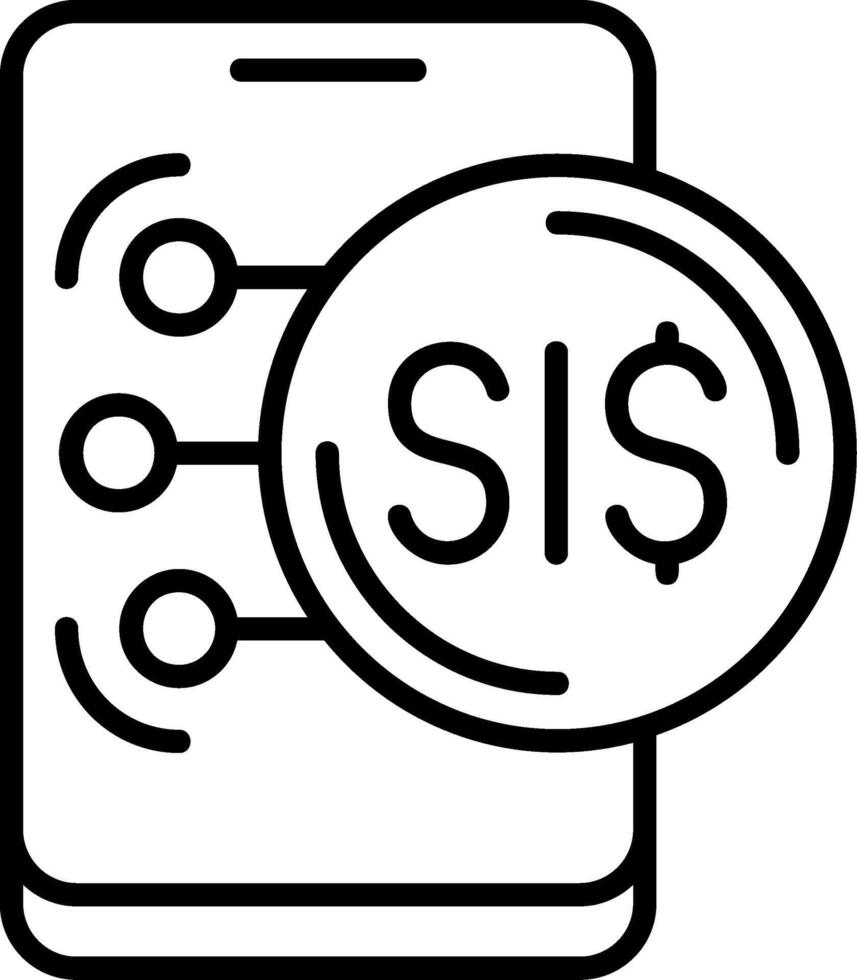 Solomon Islands Dollar Icon Design Symbpl vector
