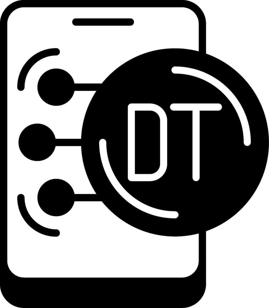 Tunisian Dinar Icon Design Symbpl vector