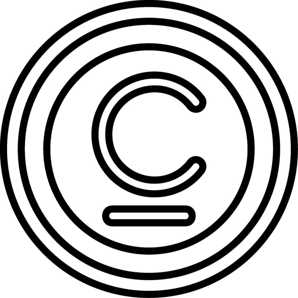 Kyrgyzstani Som Icon Design Symbpl vector