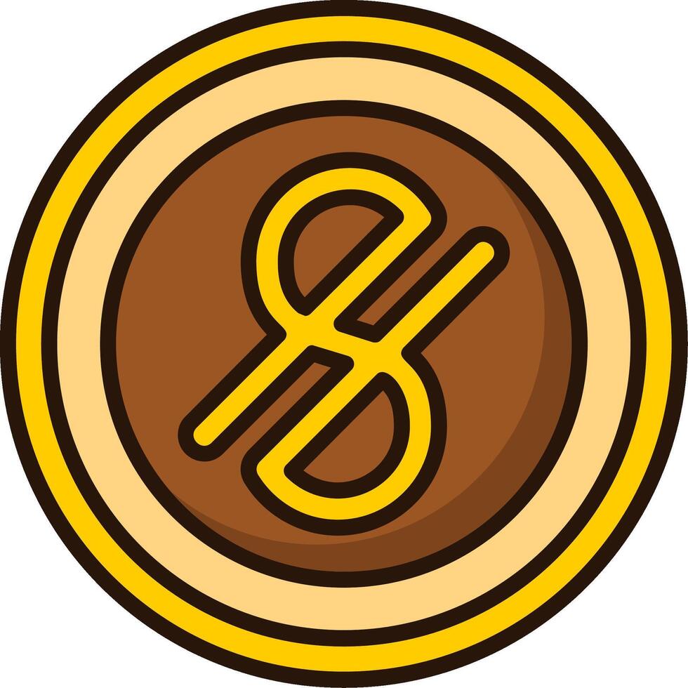Uzbekistani Som Icon Design Symbpl vector