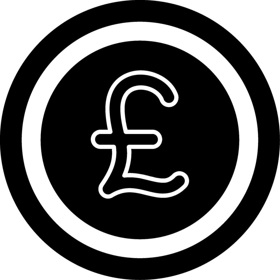 British Pound Sterling Icon Design Symbpl vector