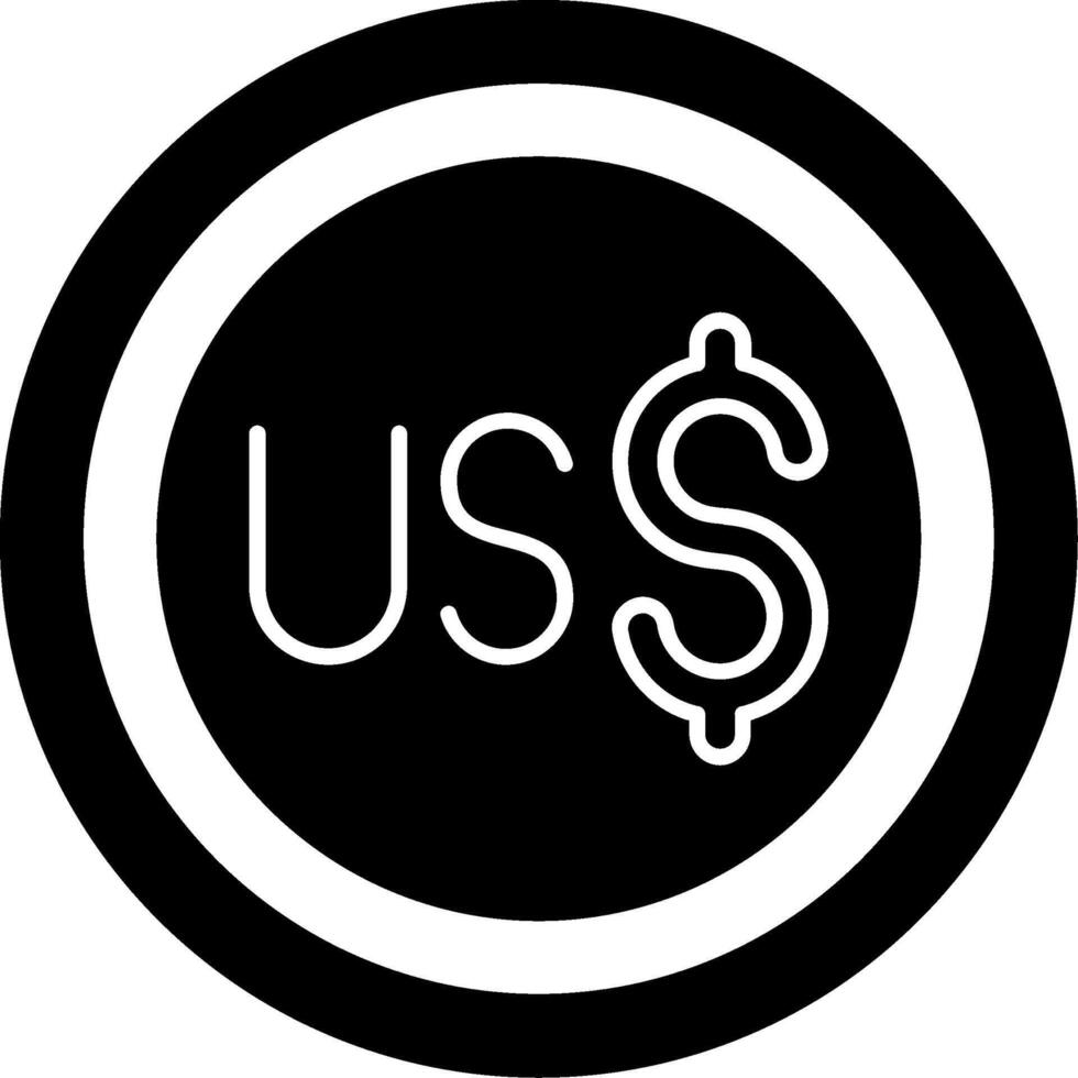 Tuvaluan Dollar Icon Design Symbpl vector