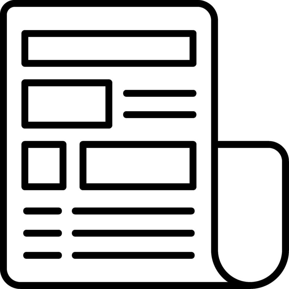 News Icon Design vector