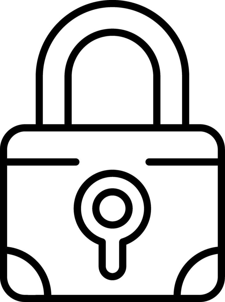Lock Icon Design vector