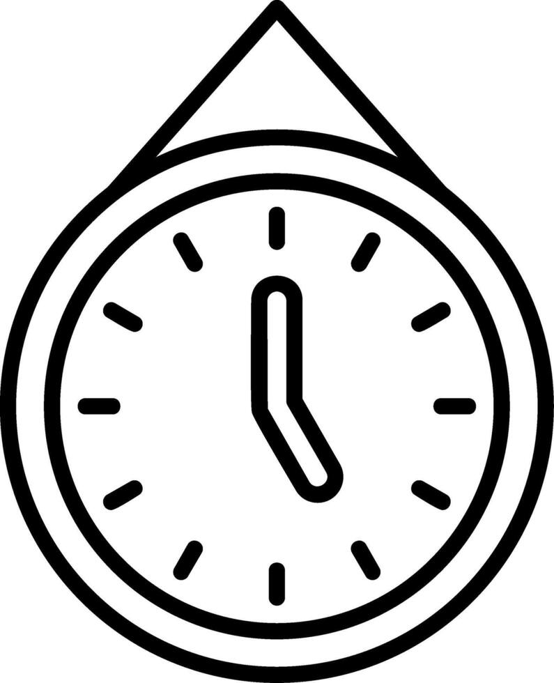 Clock Icon Design vector