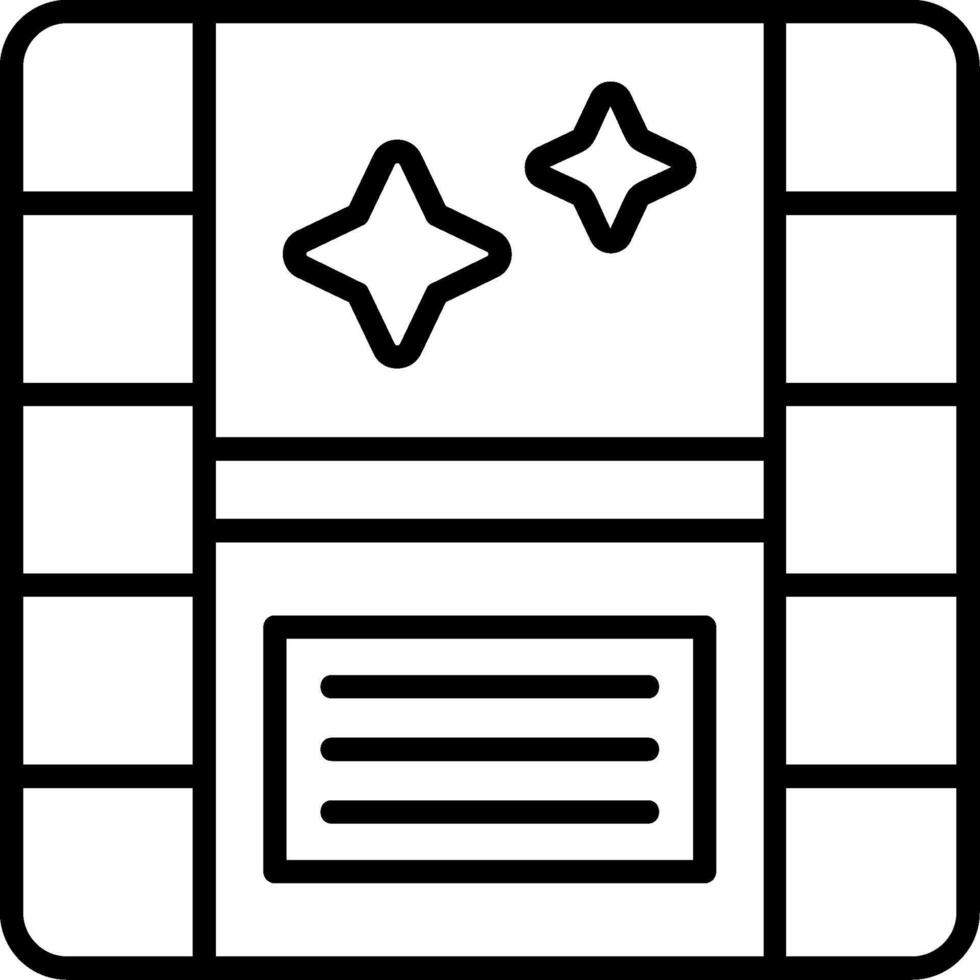 Camera roll Icon Design vector