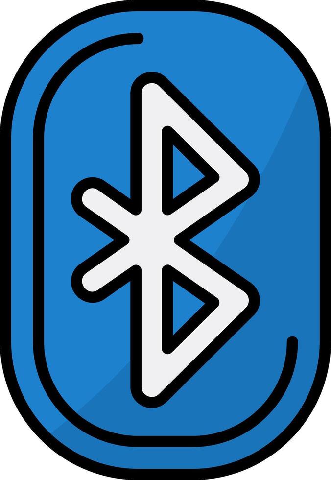 Bluetooth Icon Design vector