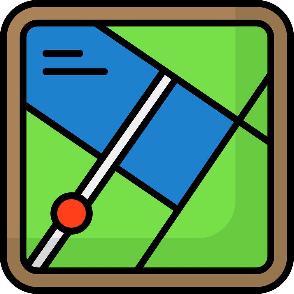 Map Icon Design vector