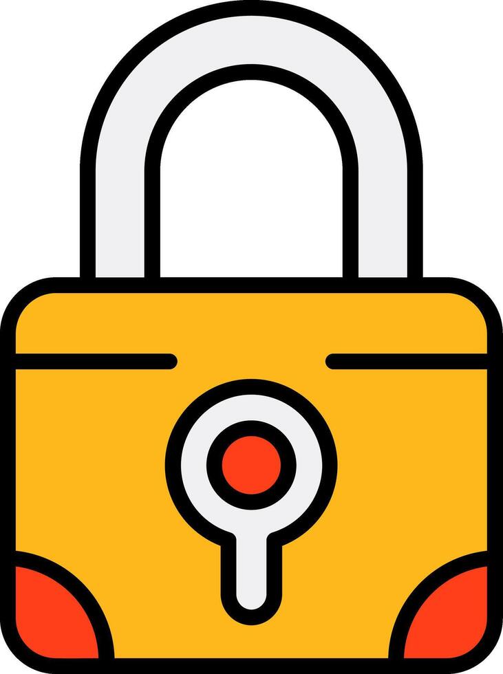 Lock Icon Design vector
